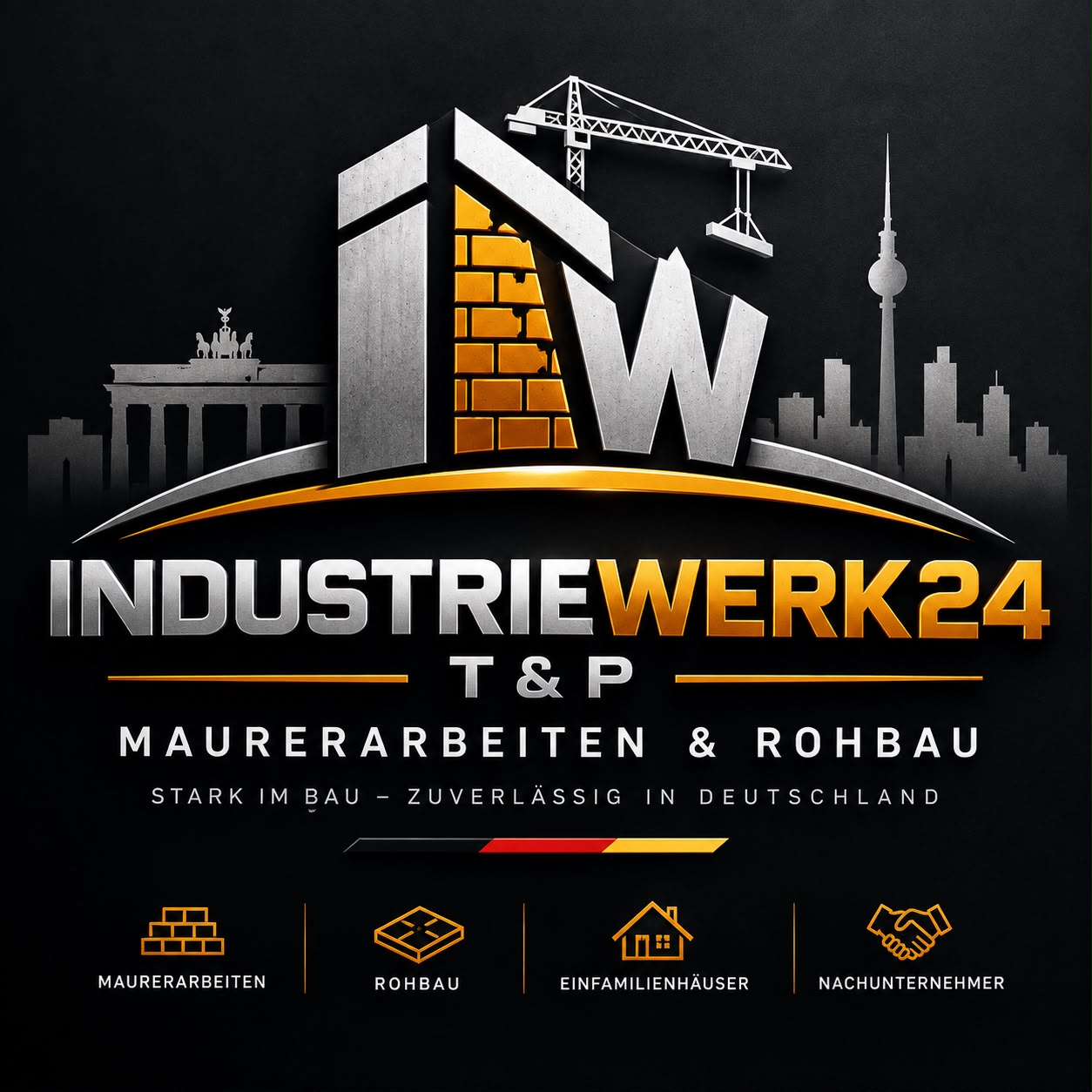 Logo INDUSTRIEWERK24 T&P SPÓŁKA Z OGRANICZONĄ ODPOWIEDZIALNOŚCIĄ