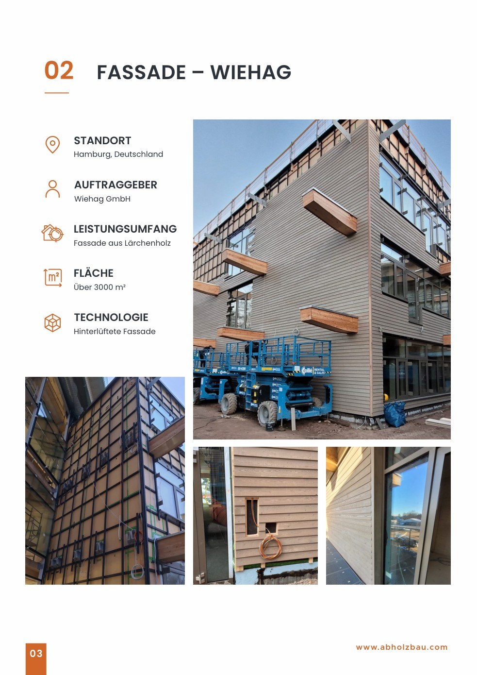 Fassade – Wiehag